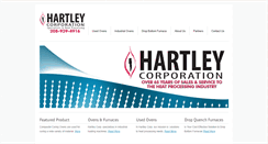 Desktop Screenshot of hartleycorp.com